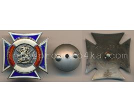 Морской крест, серебро, 80